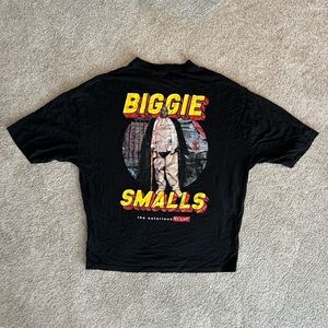 Black Biggie Smalls Graphic T-Shirt